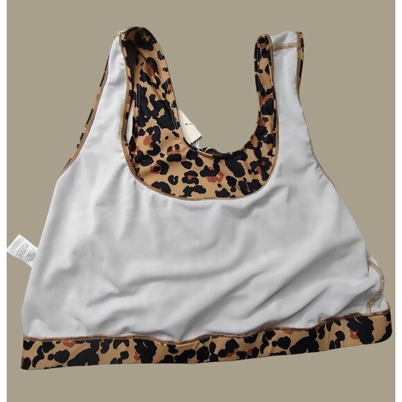 In The Style Brown Women's Leopard Print 2-piece Bikini Set Size 26 NWT - Picture 10 of 16